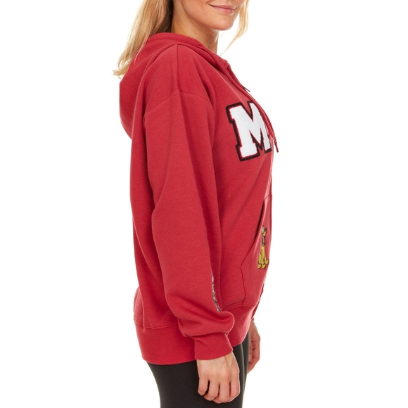 NWT Licensed Ladies Character MICKEY MOUSE Holiday Full Zip Up Hoodie Jacket L - Picture 10 of 11